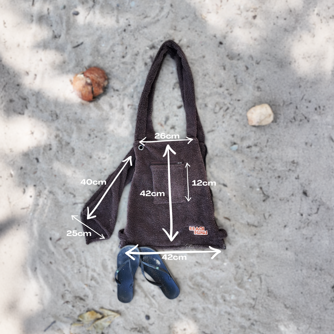 Sac de plage/surf convertible - 100% coton