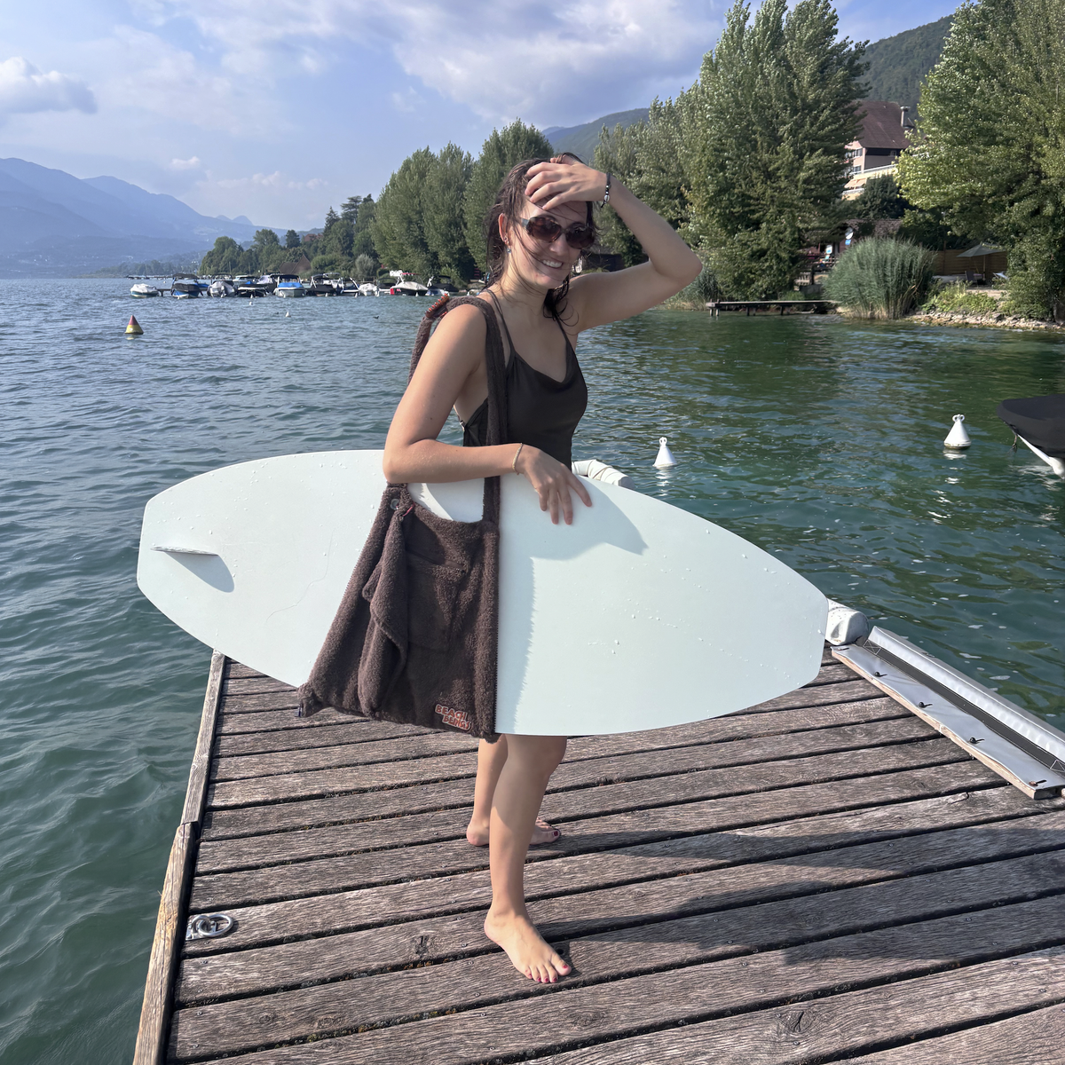 Sac de plage/surf convertible - 100% coton